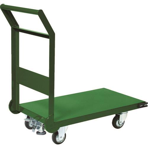 TRUSCO 鋼鉄製運搬車 800X450 導電性キャスター Lストッパー付 SH-3NESS