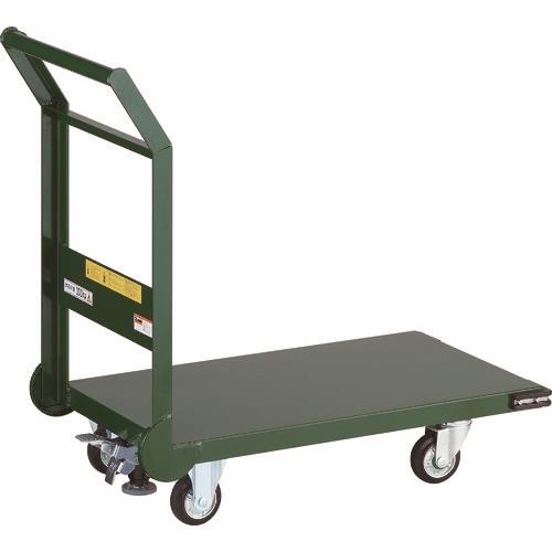 TRUSCO 鋼鉄製運搬車 800X450 Φ100プレス車 Lストッパー付 SH-3NSS