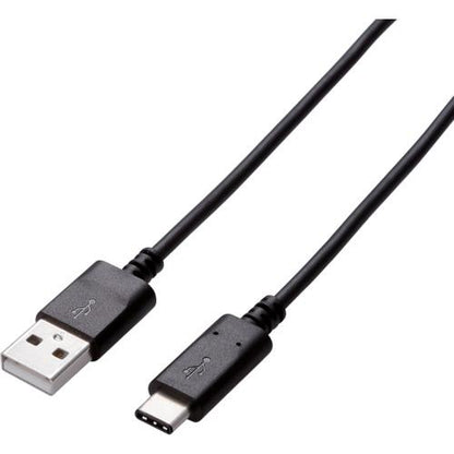 エレコム USB2.0ケーブル A-Cタイプ 認証品 3A出力 2.0m U2C-AC20NBK