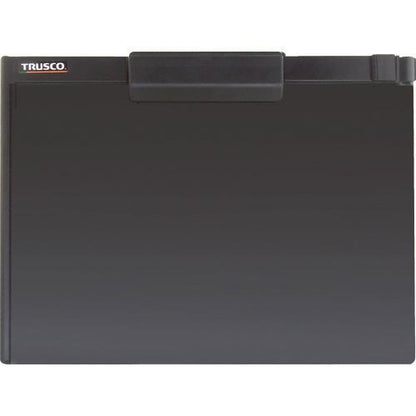 TRUSCO ペンホルダー付クリップボード A4横 黒 TCB-A4S-BK