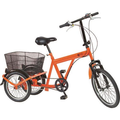 TRUSCO 災害時用ノーパンク三輪自転車 ハザードランナートライ THR5503
