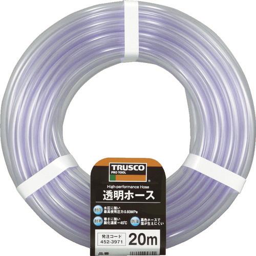 TRUSCO 透明ホース6×8 20mカット TTM-68C20