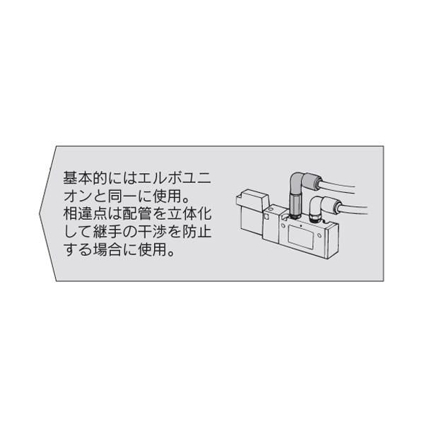 ロングエルボユニオン(シール剤) ＜KQ2W-S＞