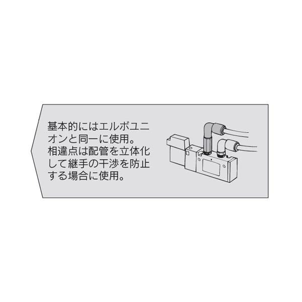 ロングエルボユニオン シール剤付 ＜KQ2W＞