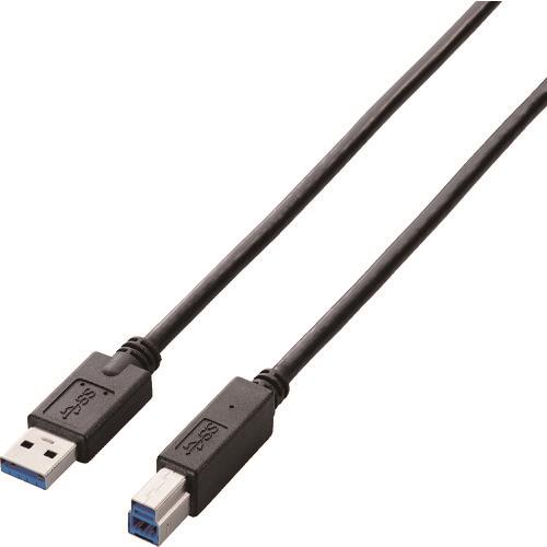 ELECOM USB3.0ケーブル(A-B) 1m USB3-AB10BK/RS