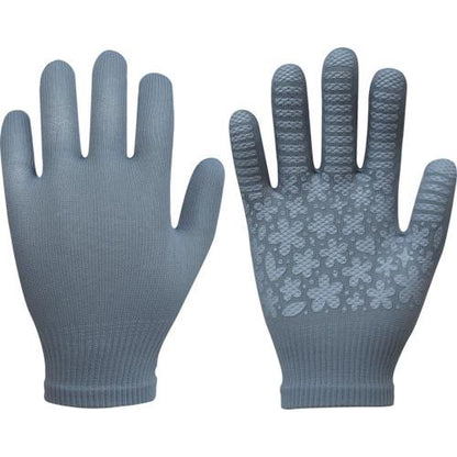福徳 日本製すべり止め手袋 らくって グレー 779-GRY