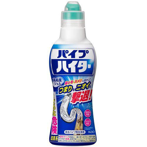 Kao 排水パイプ用洗浄剤 パイプハイター高粘度ジェル 500g 307453