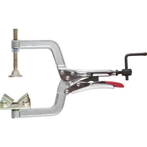SHT 溶接テーブルシステム 先端スイベルパッド付C型クランプ PG637V