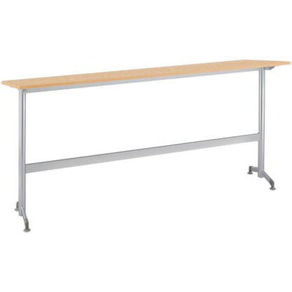 アイリスチトセ リフレッシュテーブルフーク カウンタ脚1800×400ナチュラル CFKTK1840G-NA