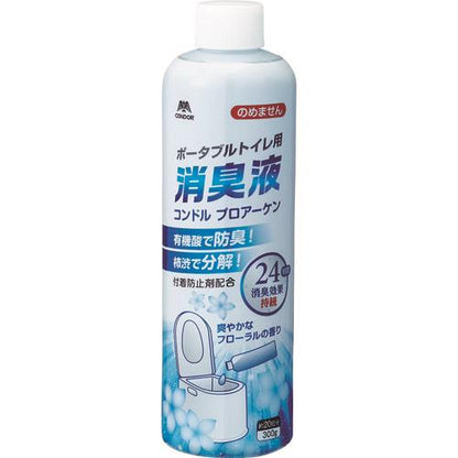 コンドル 仮設トイレ・ポータブルトイレ用消臭液 プロアーケン 300g CH694-003X-MB