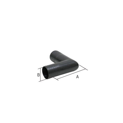 樹脂製L型ホースニップル ＜50LHN＞
