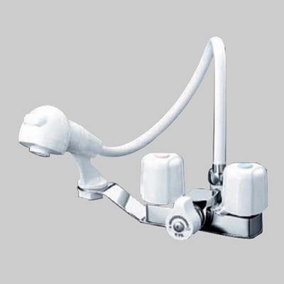 一時止水付2ハンドル洗髪シャワー ＜KF12F2＞