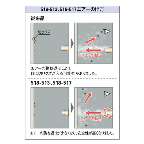 ソフトエアブローガン(グリップカバーつき) ＜518-513＞