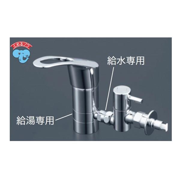 流し台用シングルレバー式混合栓用分岐金具 ＜ZK556TU＞