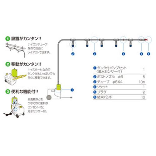 ミストポンプセット ＜ECXH171S-ZA＞
