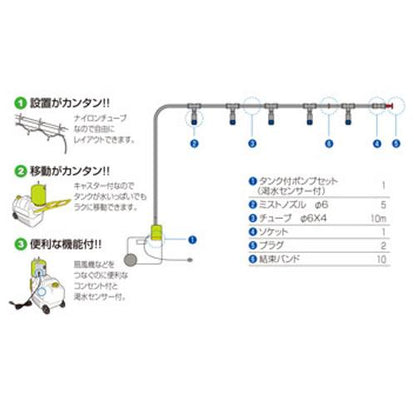 ミストポンプセット ＜ECXH171S-ZA＞