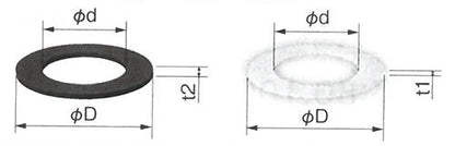 スベリパッキン ＜M-65TLP-SP＞