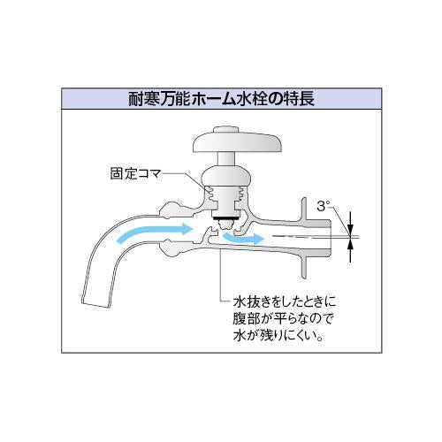 耐寒万能ホーム水栓 ＜701-580-13＞