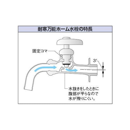 耐寒万能ホーム水栓 ＜701-580-13＞