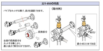 支持座金 ＜221-650＞