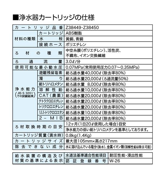 浄水器接続専用水栓 ＜K1620G＞