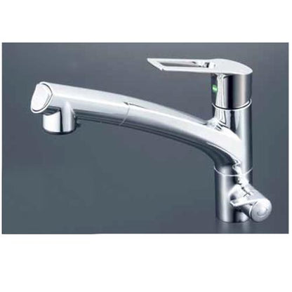 浄水器専用シングルレバー式シャワー付混合栓 ＜KM5061NEC＞