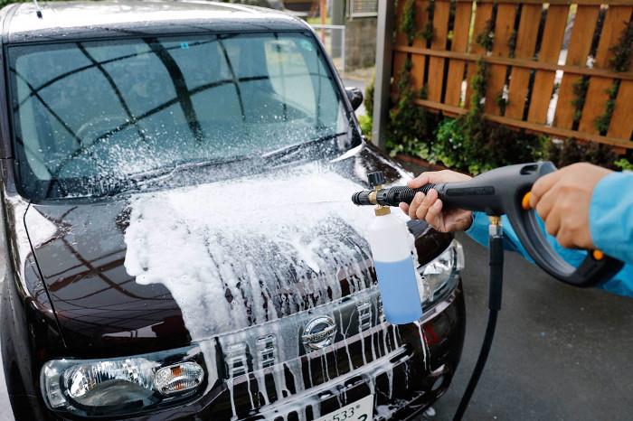 撥水剤入りカーシャンプー ＜6710237＞