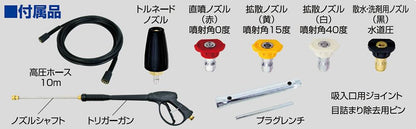 エンジン式高圧洗浄機 ギガウォッシャー ＜NJC190E-10M＞