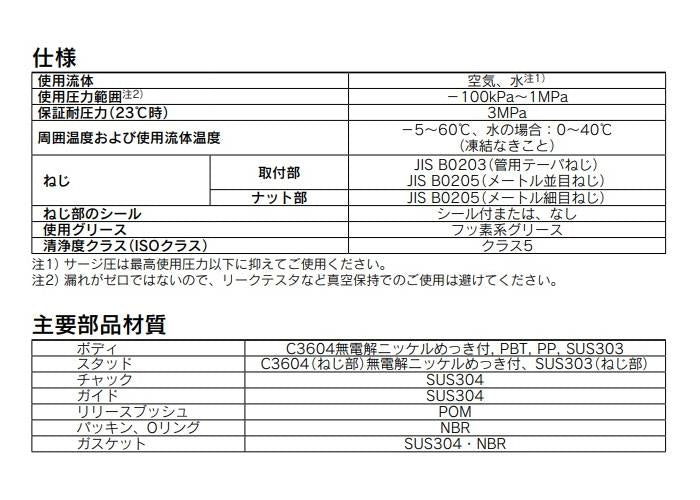 ミリサイズ ワンタッチ管継手 メスユニオン ＜10-KQ2F＞
