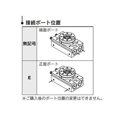 ロータリアクチュエータ 基本形 ＜MSQB＞