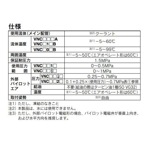 クーラントバルブ ＜VNC214B-15A-5DZ-B＞