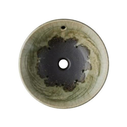 手洗器(オーバーフロー) 利楽 翠緑 ＜HW1026P-023＞