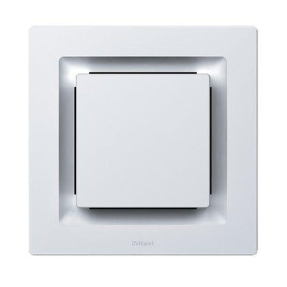 天井埋込換気扇用フラットパネル形ルーバー ホワイト 24cm ＜FY-L76＞