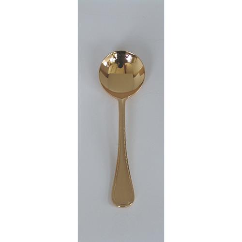 フレンチアクセント金仕上 ブイヨンスプーン ＜38413-000＞