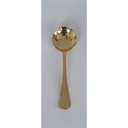フレンチアクセント金仕上 ブイヨンスプーン ＜38413-000＞