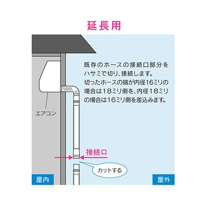 エアコンドレンホース ＜GA-KW＞