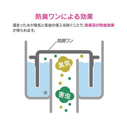 流し用トラップ防臭ワン ＜GA-PB037＞