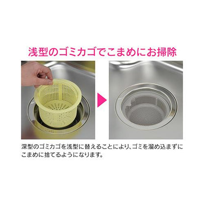 流し用浅型ゴミカゴ(3個) ＜GA-PB052＞