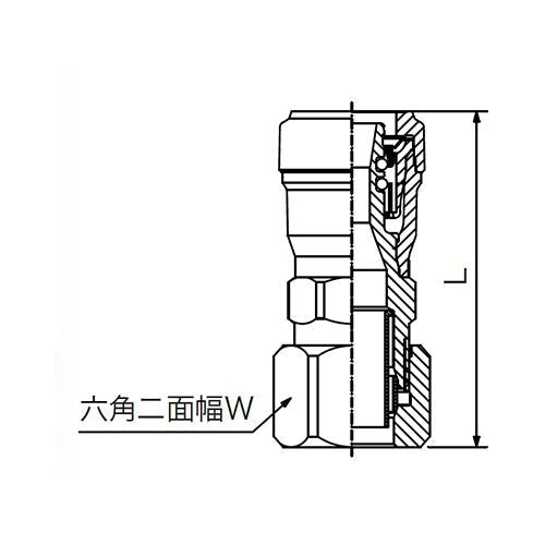 エスロカチットS 銅管変換アダプター ＜SMDH＞