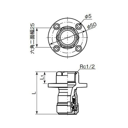 エスロカチットS 床出し調整ジョイント ストレートタイプ ＜SMY＞