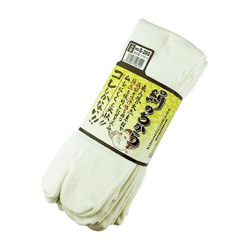 絹のちから タビ型 3足組 ＜S＞