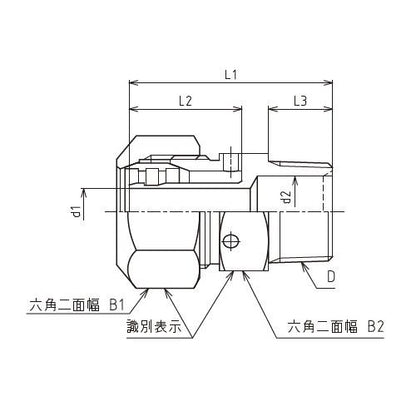 エルメックス メカニカル継手(メカニカルオネジ) ＜MEOSR＞