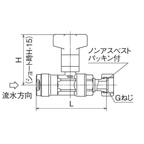 ダブルロックジョイント×ナット付アダプター ＜CBW7A＞