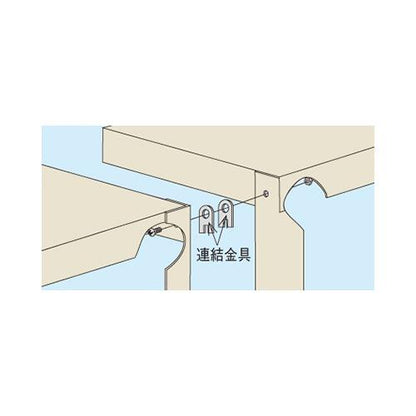 スーパージャンボ保管庫用オプション・連結固定金具 ＜SPR-RK＞