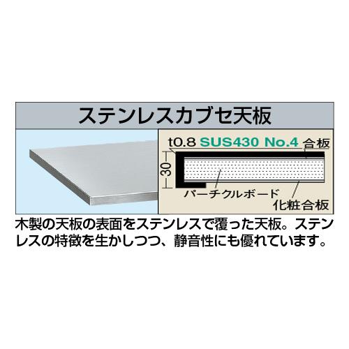 ステンレスカブセ天板(パーチクル) ＜SU4-9060PCTC＞