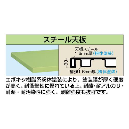 超重量作業台Wタイプ ＜WS-18P＞