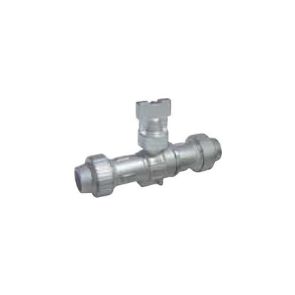 ステンレス製ボール止水栓B-VP(左開き) ＜WSU-UTST＞