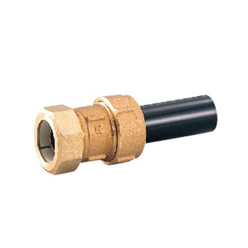 青銅製ルークジョイント水道用ポリエチレン管1種管用ソケット ＜WJV-1PS＞