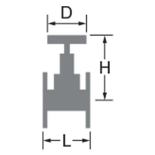 ダクタイル鉄製グローブ ＜10SPBAF＞