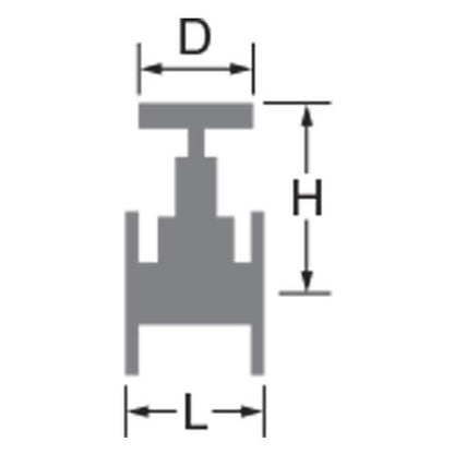ダクタイル鉄製グローブ ＜10SPBAF＞